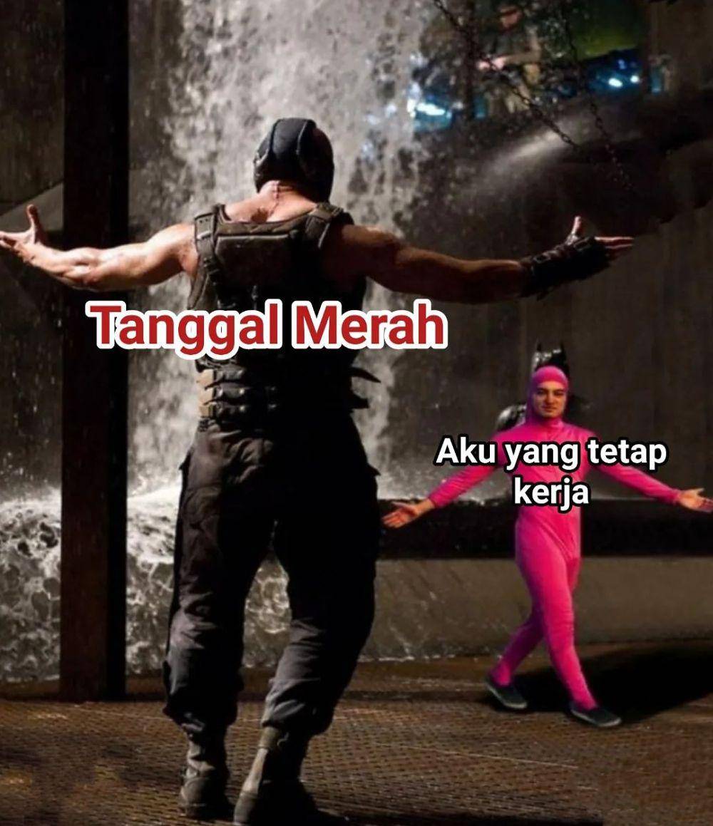 meme pertemuan musuh bebuyutan (instagram.com/statuslucu_official)