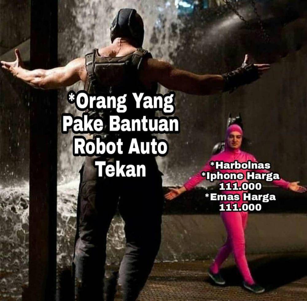 meme pertemuan musuh bebuyutan (instagram.com/meme_baru_lahir2)