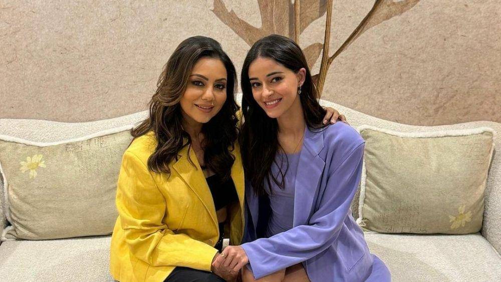Ananya Panday dan Gauri Khan (instagram.com/ananyapanday)