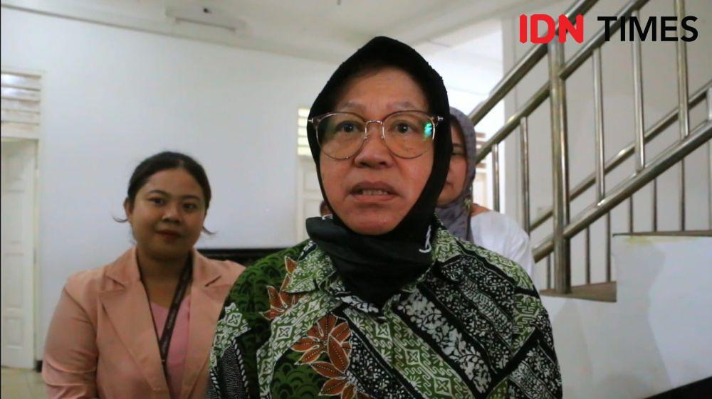 Mensos Tri Rismaharini. (IDN Times/Muhammad Nasir)