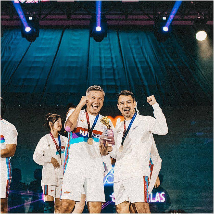 potret Gading dan Raffi juara badminton (instagram.com/gadiiing)