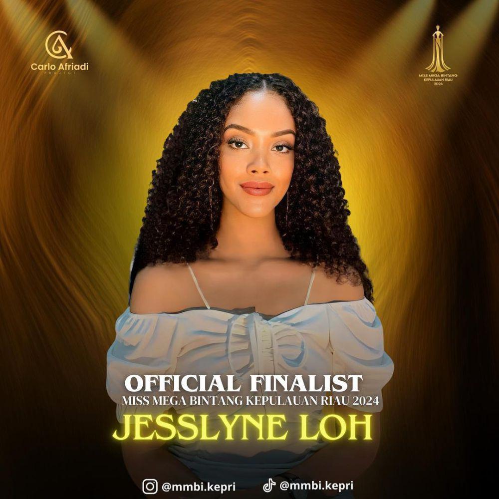 Jesselyne Loh, Finalis Miss Mega Bintang Kepulauan Riau 2024 (instagram.com/mmbi.kepri)