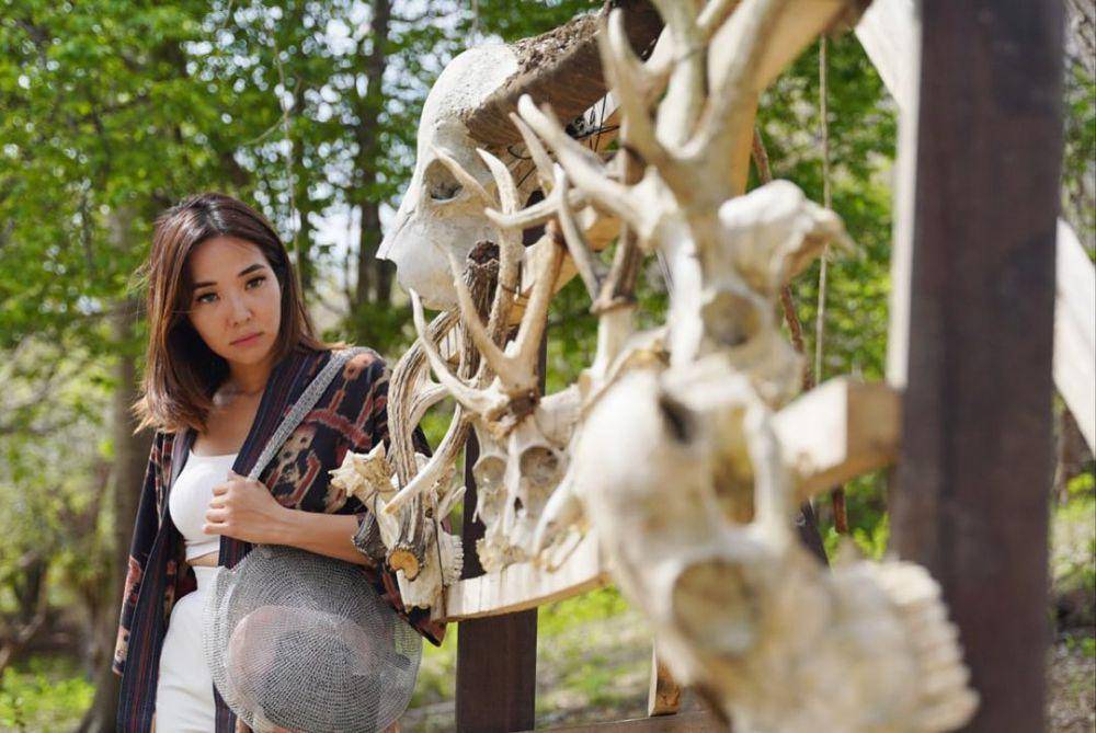 potret Gisel di Pulau Rinca (instagram.com/gisel_la)