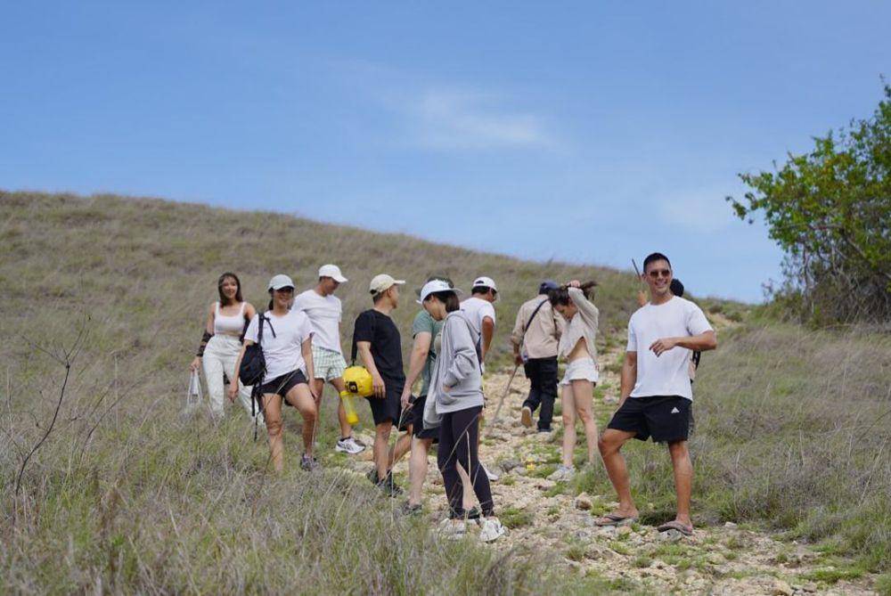 potret Gisel di Pulau Rinca (instagram.com/gisel_la)