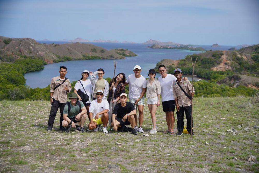 potret Gisel di Pulau Rinca (instagram.com/gisel_la)