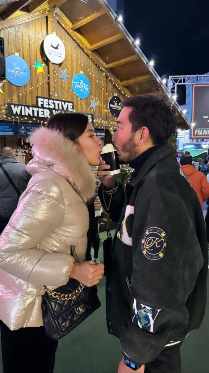 potret keluarga Syahnaz Sadiqah di London (instagram.com/syahnazs)