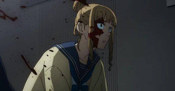 Nanako mengetahui Mimiko kena tebasan Sukuna ( Dok. Mappa / Jujutsu Kaisen 2 )