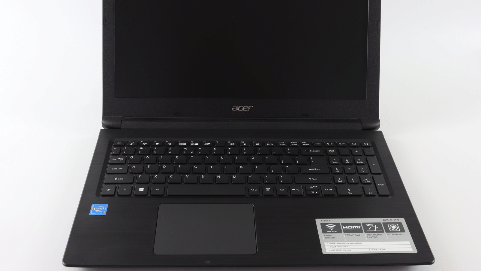 Laptop acer hitam (unsplash.com/Kompjuteri Com)
