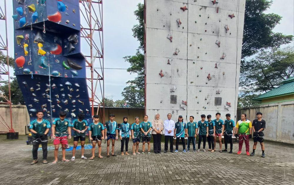 Atlet panjat tebing Sumatra Utara persiapan menghadapi PON 2024 (Dok.istimewa)