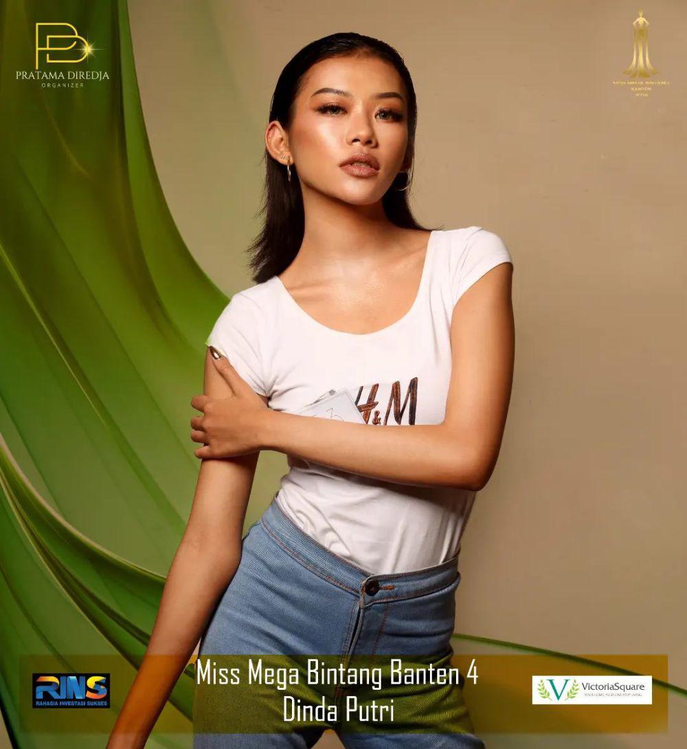 Dinda Putri, Finalis Miss Mega Bintang Banten 2024 (instagram.com/mmbi.banten)