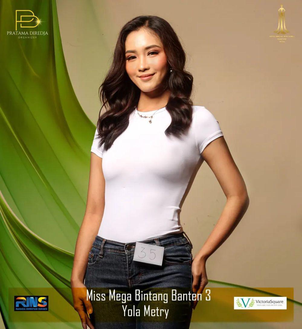 Yola Metry, Finalis Miss Mega Bintang Banten 2024 (instagram.com/mmbi.banten)