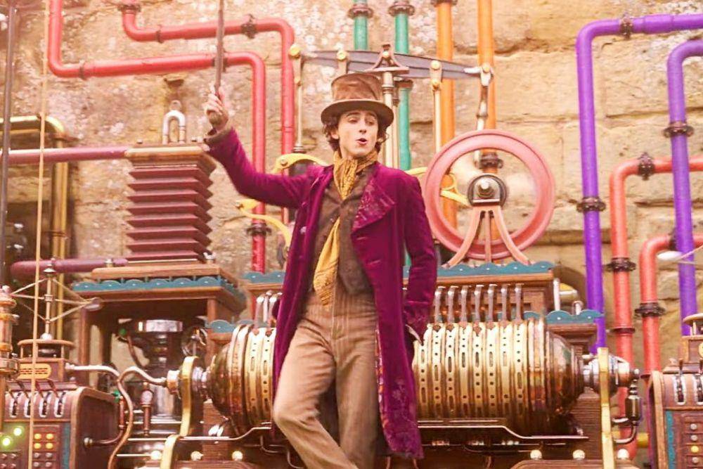 Timothée Chalamet dalam film Wonka (dok. Warner Bros. Pictures/Wonka)