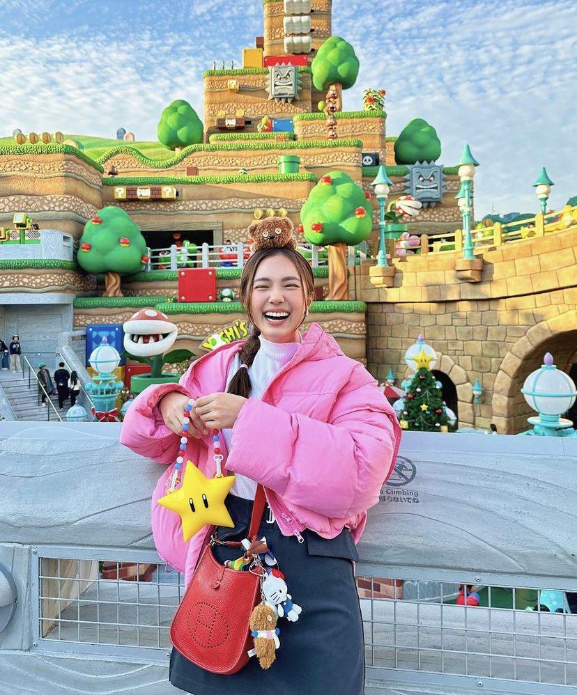 Bua Nalinthip liburan ke Jepang (instagram.com/buanalinthip)