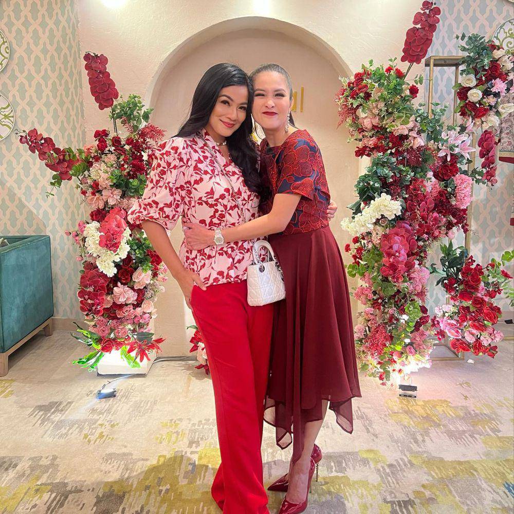 potret Titi Kamal di launching brand Sandra Dewi (instagram.com/titi_kamall)