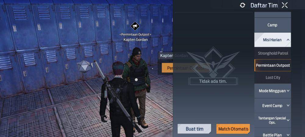 Matchmaking permintaan outpost (dok. Tencent Games/Undawn)