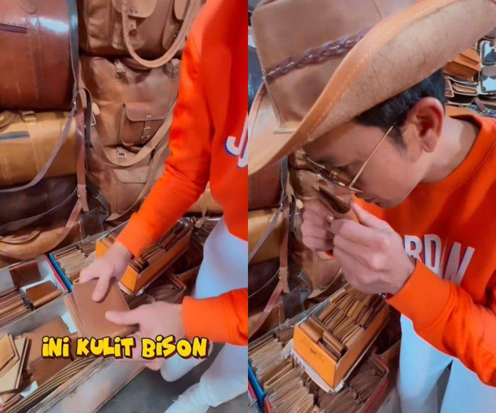 potret Denny Sumargo berburu souvenir di India (instagram.com/sumargodenny)