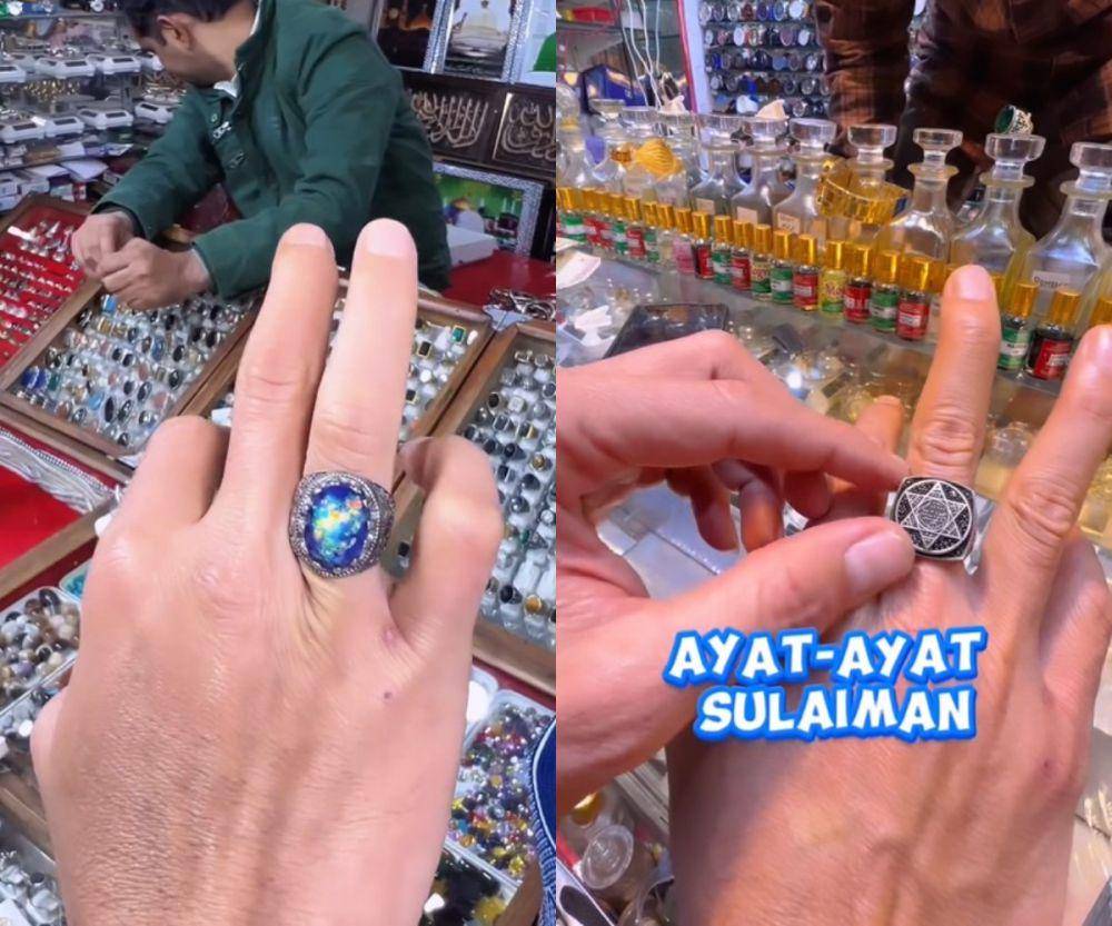 potret Denny Sumargo berburu souvenir di India (instagram.com/sumargodenny)