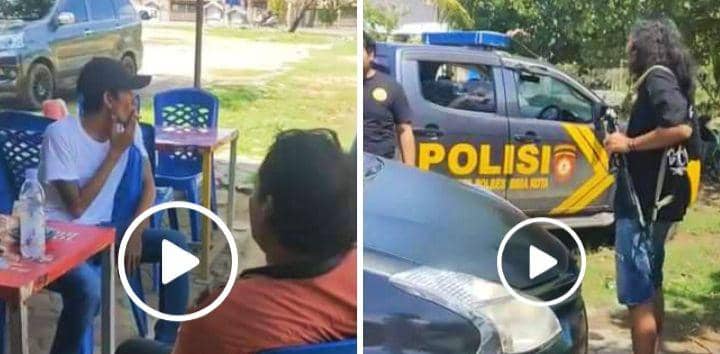 Para pelaku saat dibekuk anggota Polres Bima Kota (Dok/Istimewa)