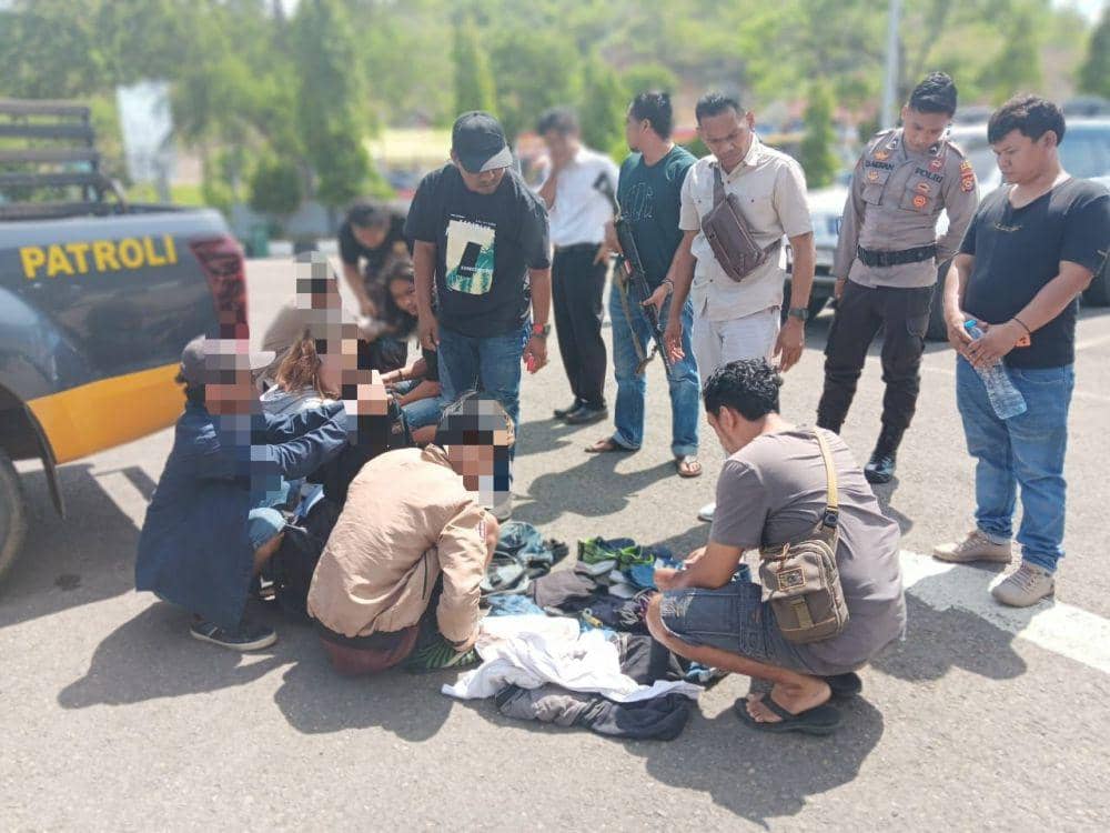 Seludupkan Sabu di Dubur, Belasan Warga Sumut Ditangkap Polres Bima
