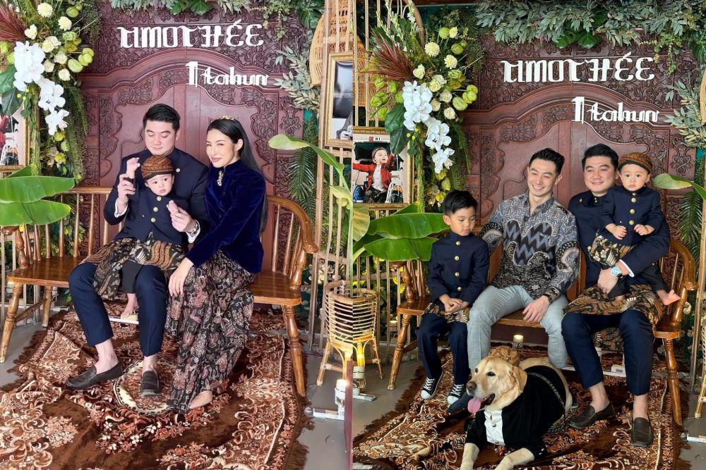 8 Potret Perayaan Ultah Anak Kedua Chef Arnold, Kental Adat Jawa!