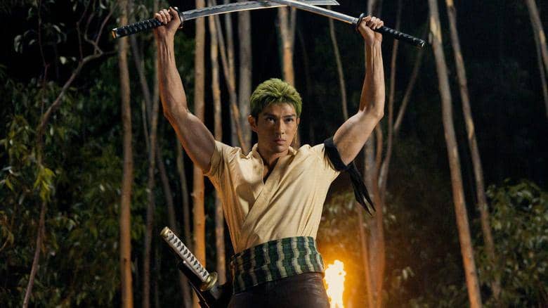 Mackenyu Arata dalam serial One Piece (dok. Netflix/One Piece)