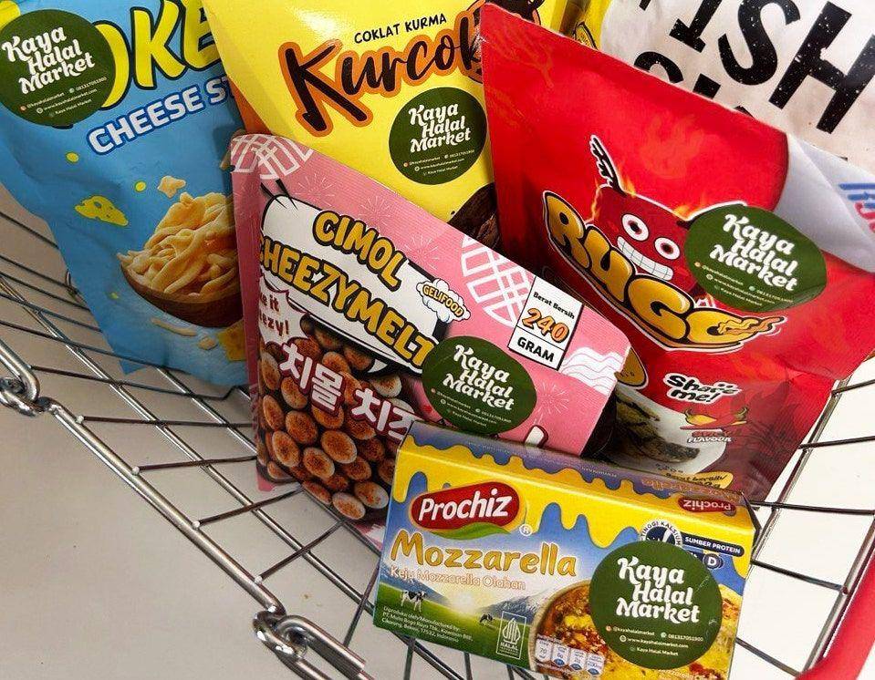 Produk-produk di Kaya Halal Market (Dok. Istimewa)