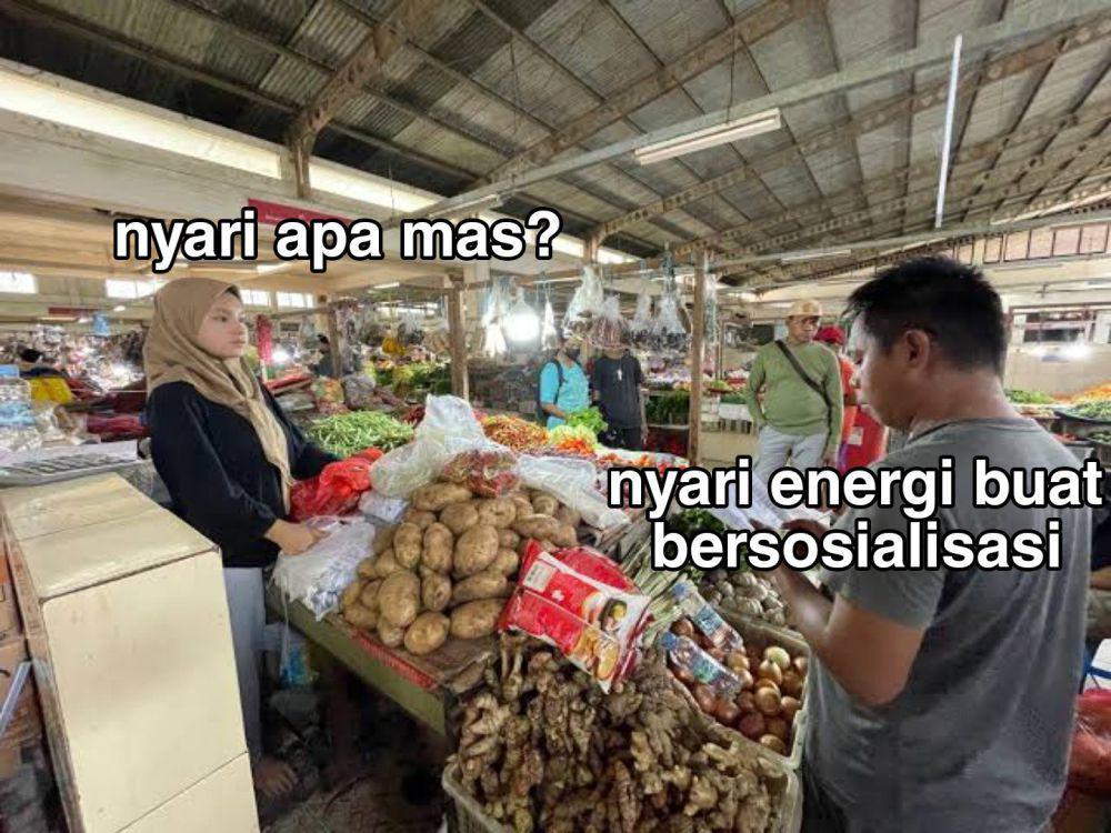 8 Meme Mencari Sesuatu di Pasar, Bikin Pedagang Bingung!