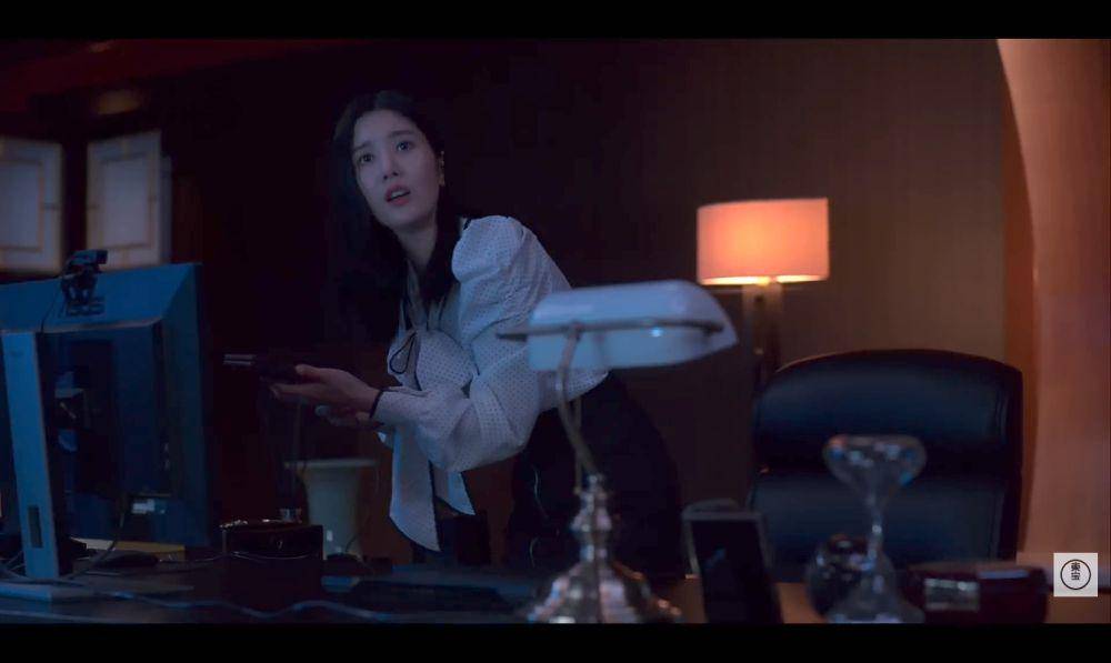 Kwon Eun Bi dalam cuplikan film Stolen Identity 3 (dok. Toho Movie)