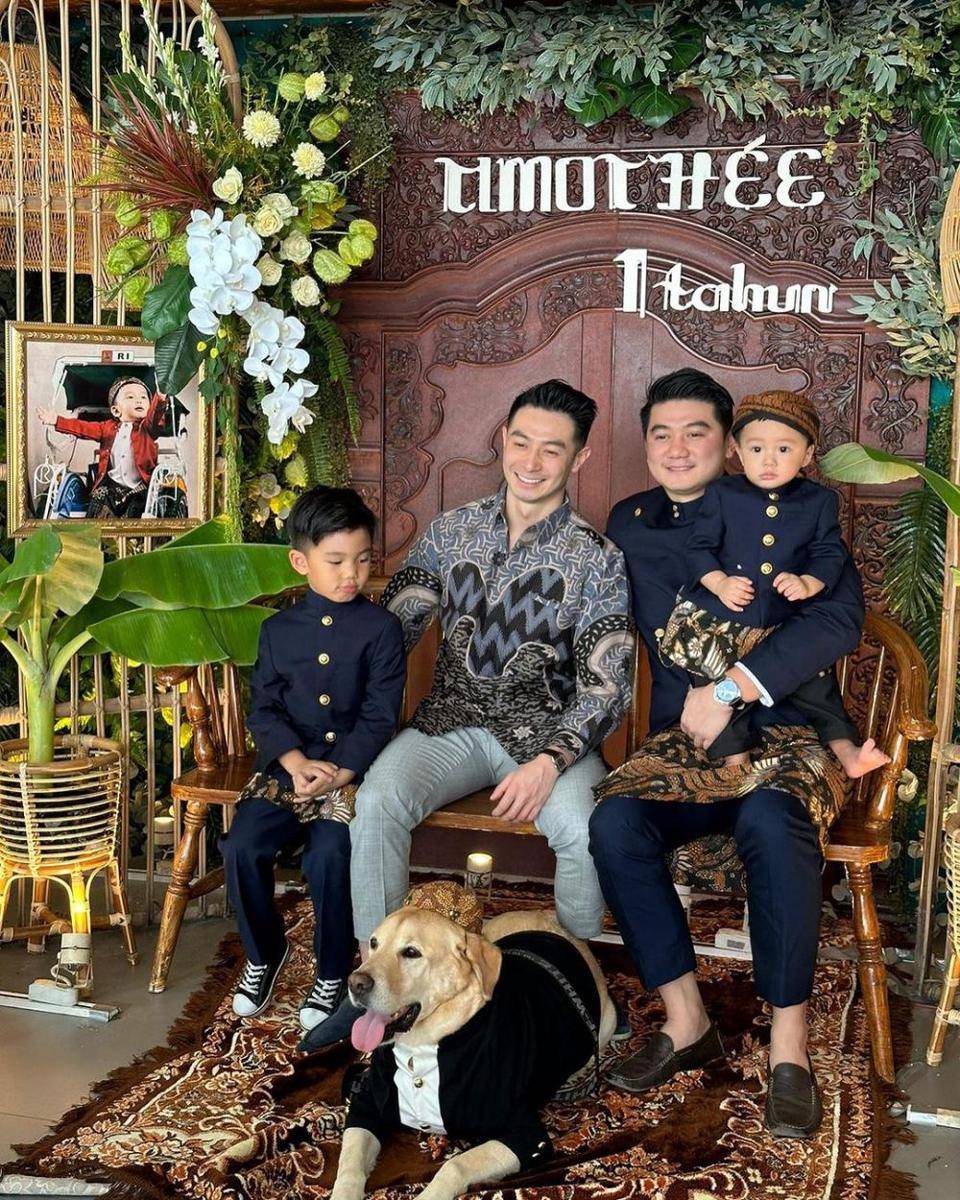 perayaan ulang tahun Timothee, anak kedua Chef Arnold (instagram.com/reynoldpoer)