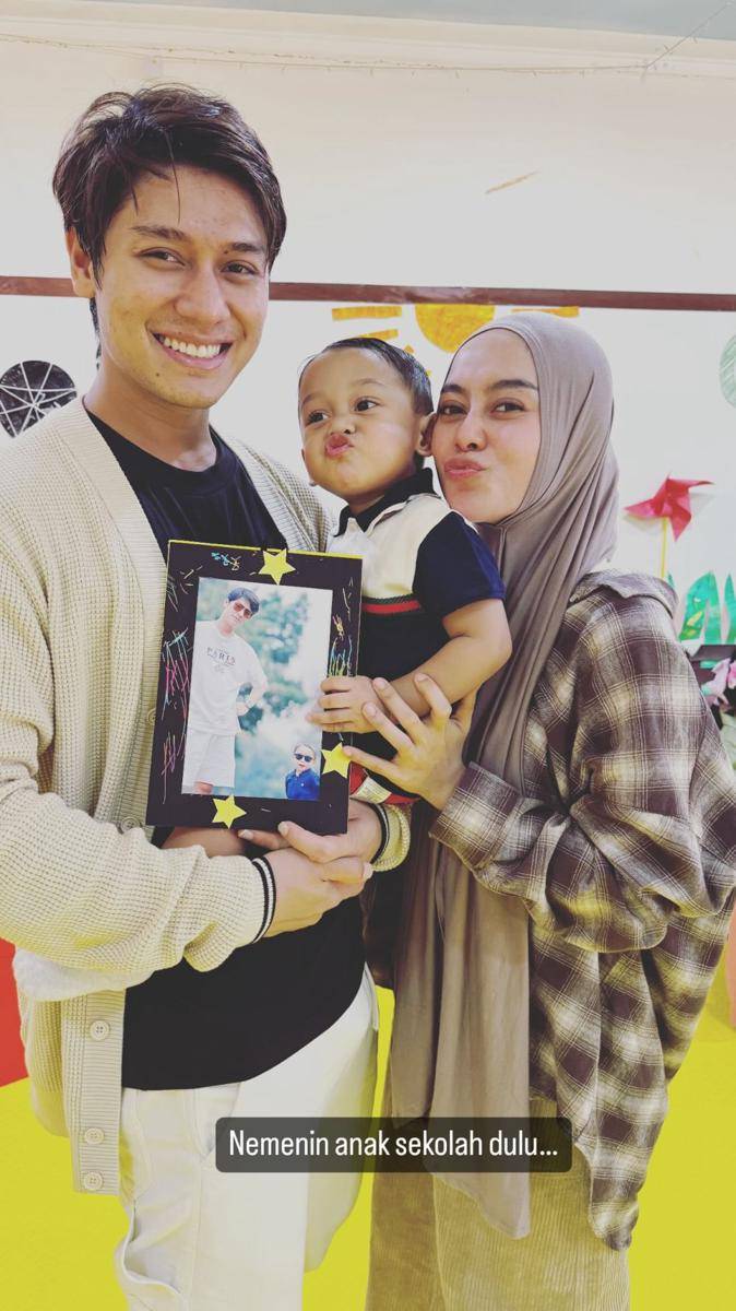 potret Atta Halilintar, Rizky Billar, dan Ladislao ikut kegiatan di sekolah anak (instagram.com/rizkybillar)