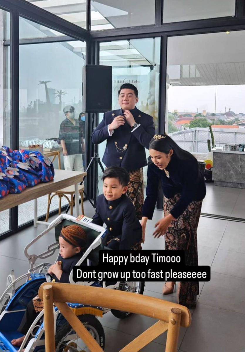 perayaan ulang tahun Timothee, anak kedua Chef Arnold (instagram.com/alex_beruang)