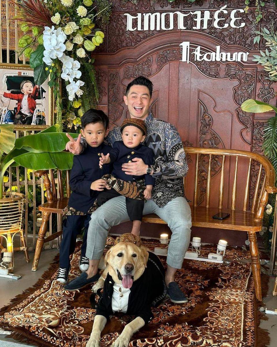 perayaan ulang tahun Timothee, anak kedua Chef Arnold (instagram.com/reynoldpoer)