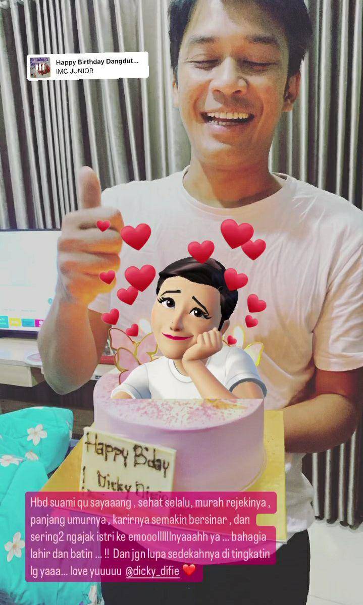 potret kejutan ulang tahun Dicky Difie (instagram.com/dicky_difie)