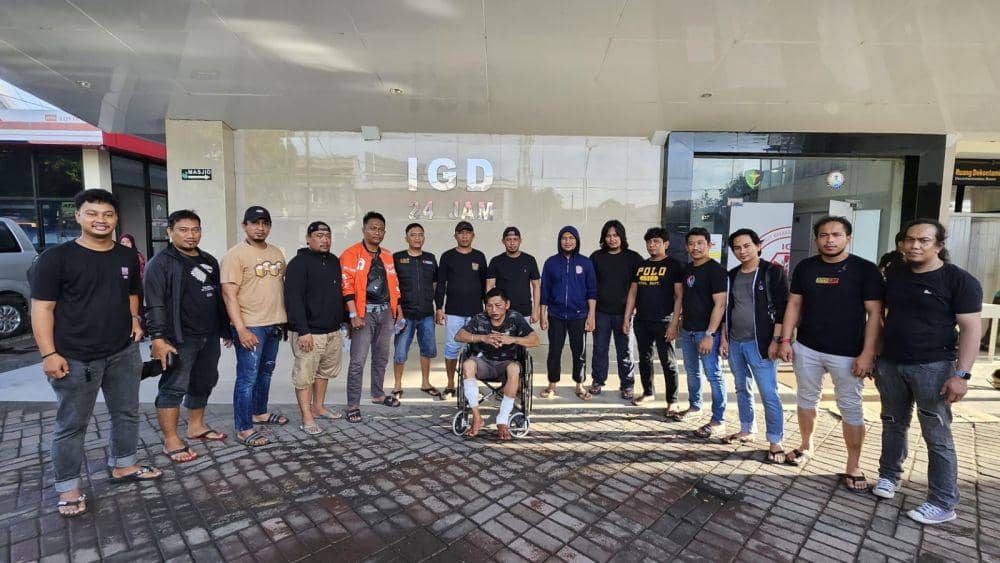 Polisi menangkap seorang pelaku perampokan yang menggasak uang Rp110 juta dari sebuah SPBU di Kabupaten Maros. (Dok. Istimewa)
