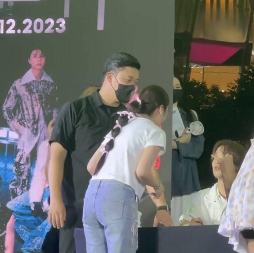 June Wanwimol ikuti fansign NCT 127 (instagram.com/junewanwimol19)