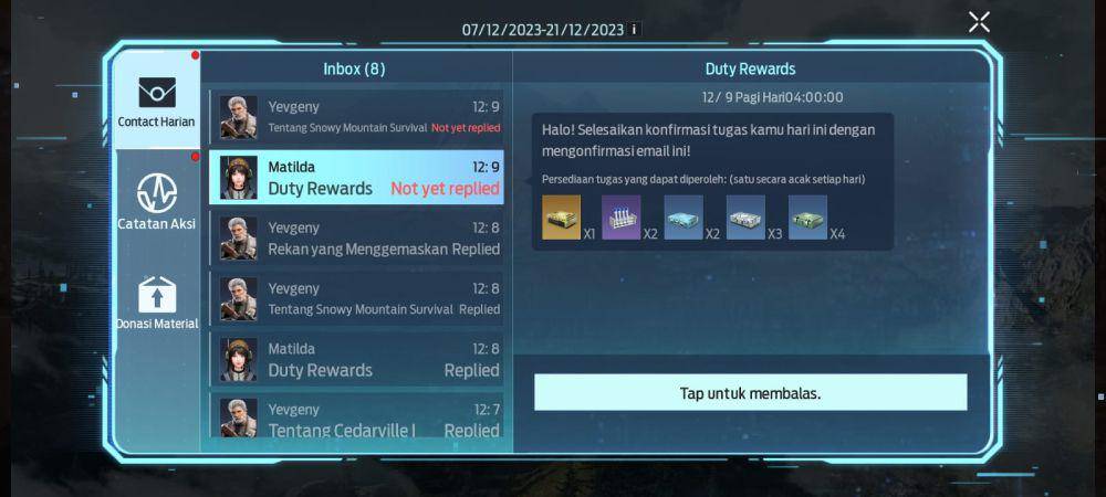 event Catatan Frost Undawn (dok. Tencent Games/Undawn)