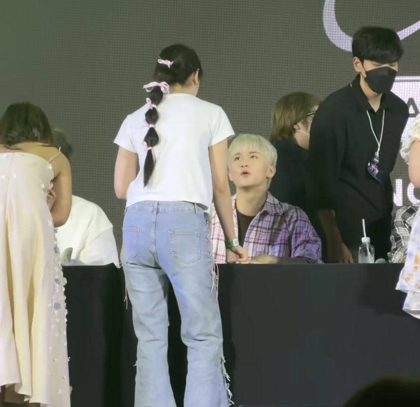 June Wanwimol ikuti fansign NCT 127 (instagram.com/junewanwimol19)