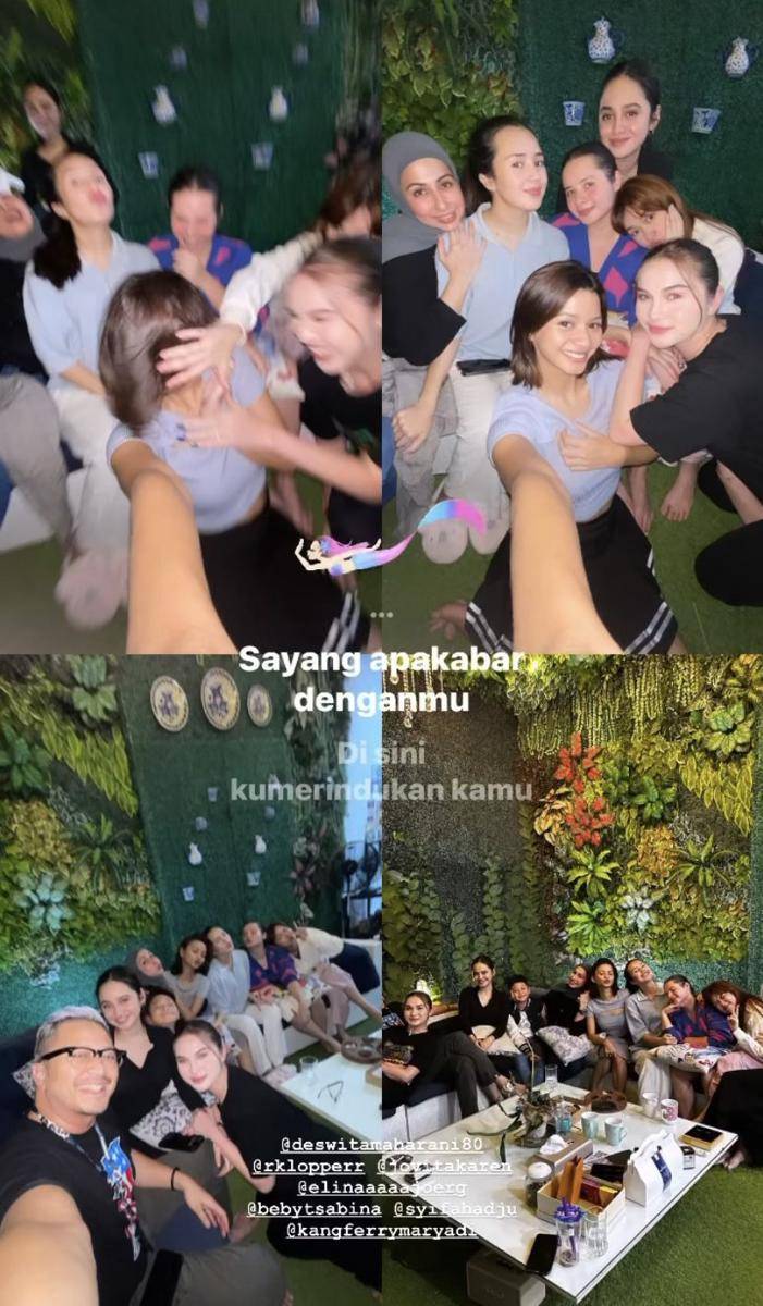 cast Mermaid in Love jenguk Beby Tsabina (instagram.com/bebytsabina)