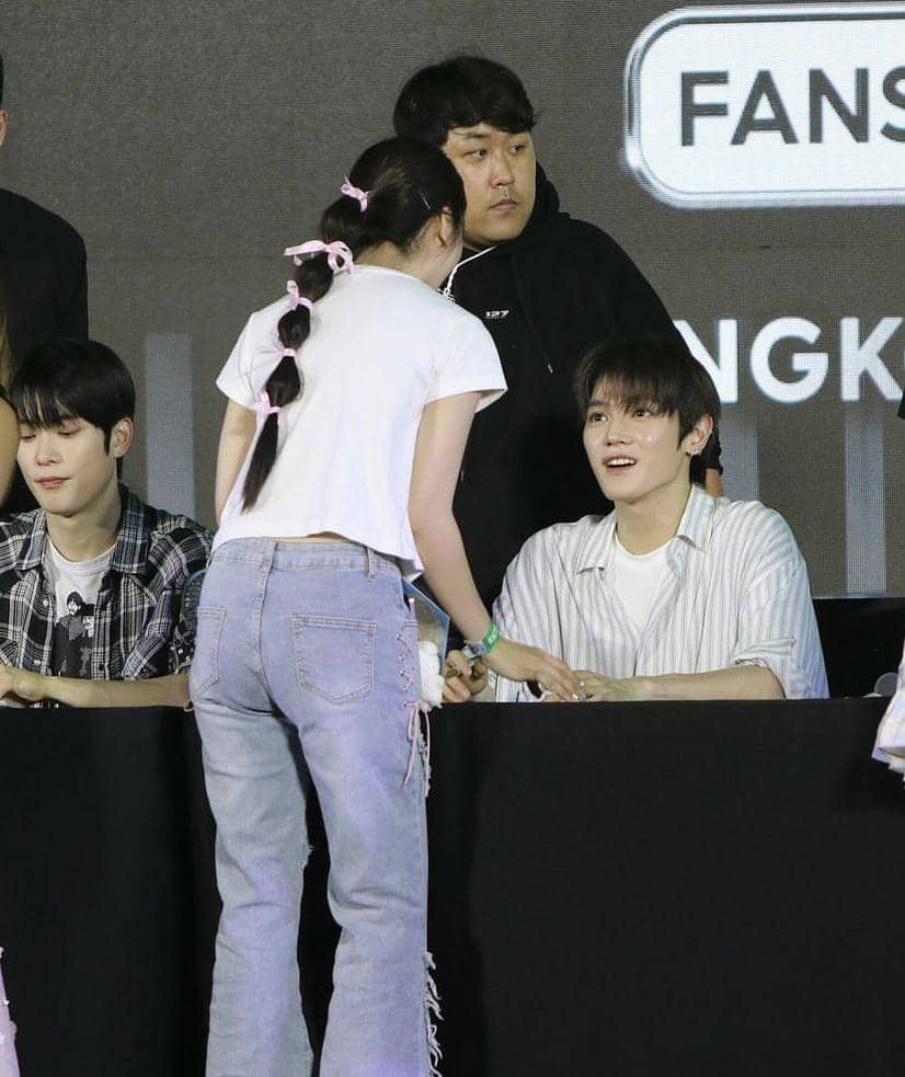 June Wanwimol ikuti fansign NCT 127 (instagram.com/junewanwimol19)