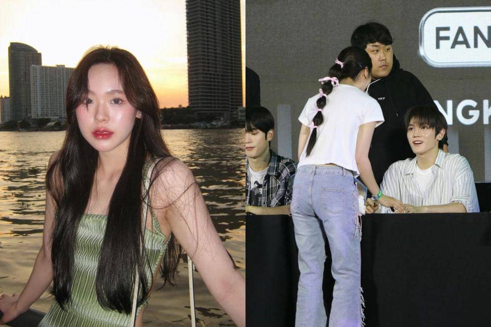 8 Potret June Wanwimol Ikutan Fansign NCT 127, Bikin Iri Fans!