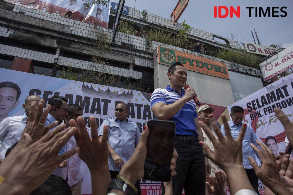 AHY Tekankan Pentingnya Figur SBY dan Dirinya di Alat Peraga Kampanye