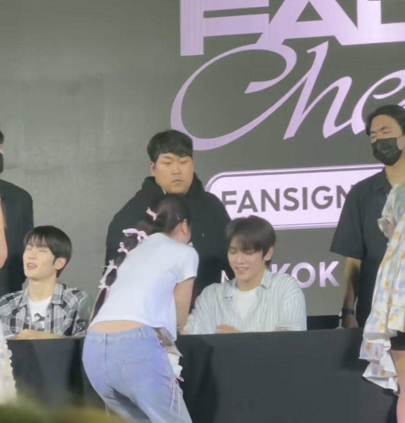 June Wanwimol ikuti fansign NCT 127 (instagram.com/junewanwimol19)