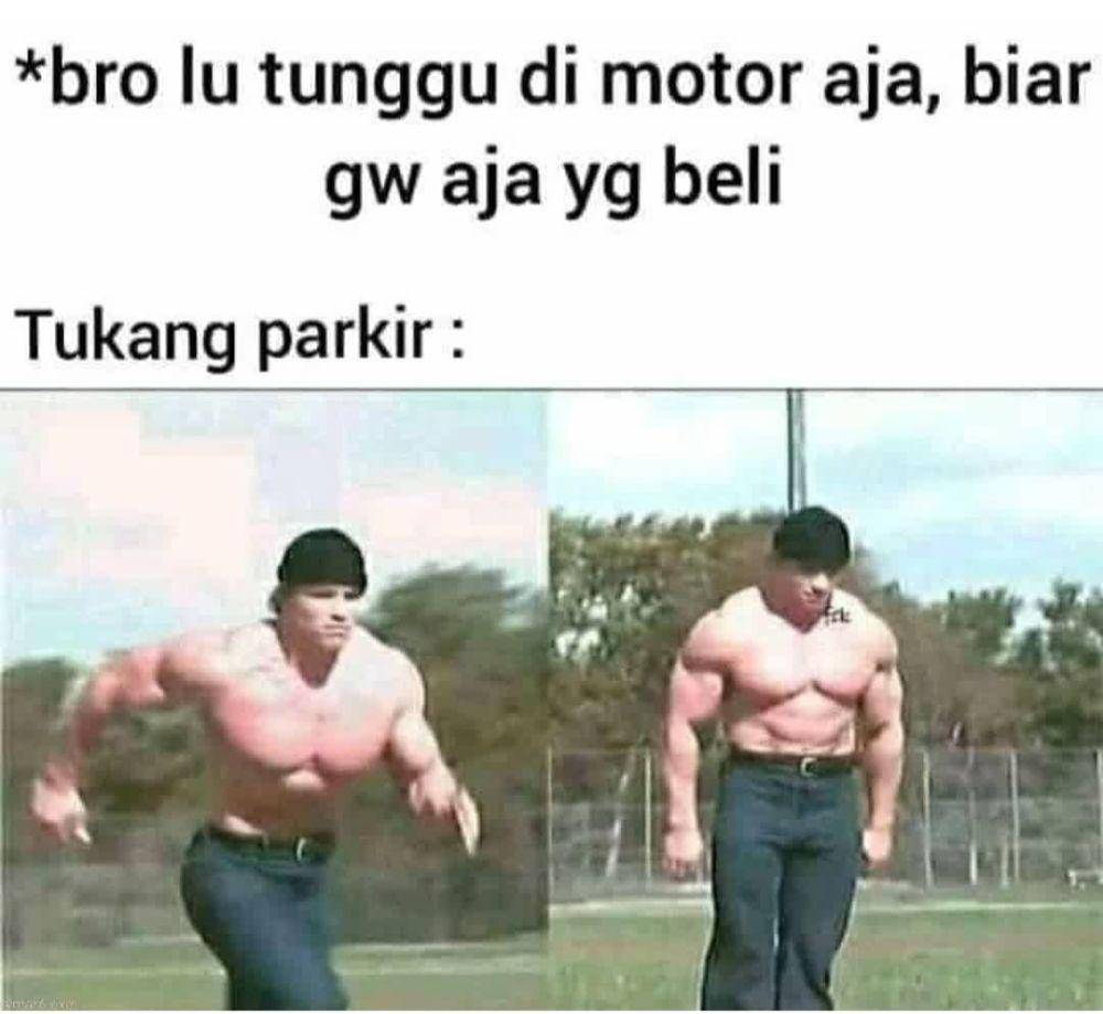 meme Arnold lari (instagram.com/meme.wkwk)