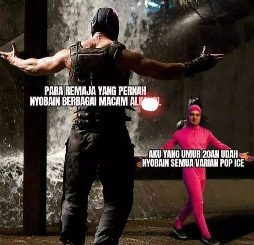 meme pertemuan musuh bebuyutan (instagram.com/meme.wkwk)