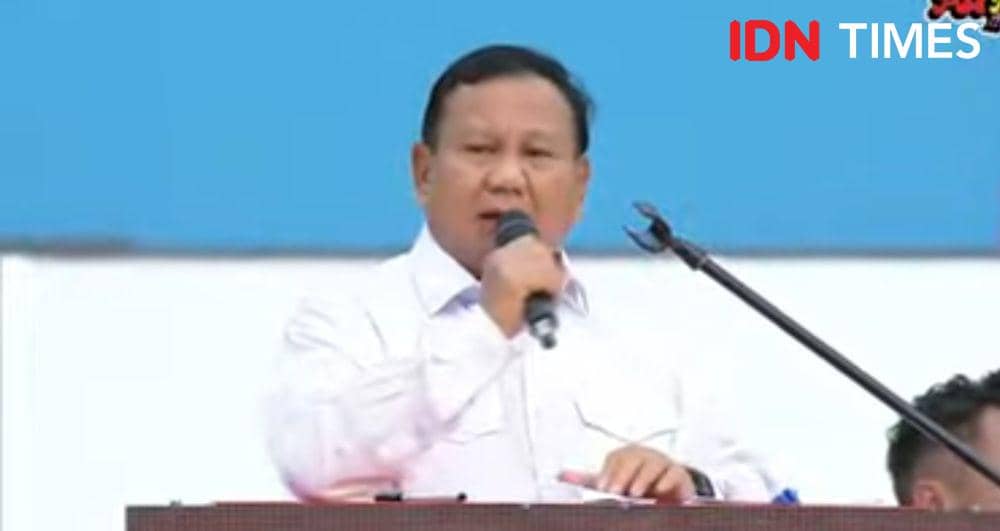 Hadir di GOR Jatidiri, Prabowo Sebut PSI Bakal Jadi Hebat di Masa Mendatang