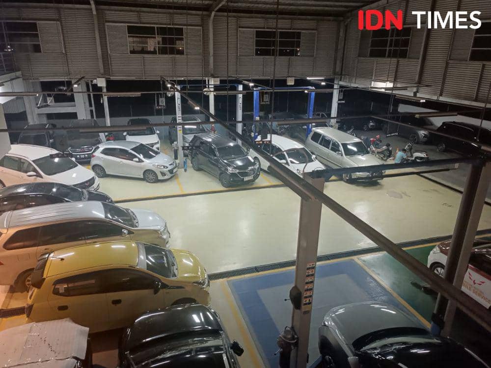 Bengkel Wuling Arista Lampung. (IDN Times/Tama Yudha Wiguna).