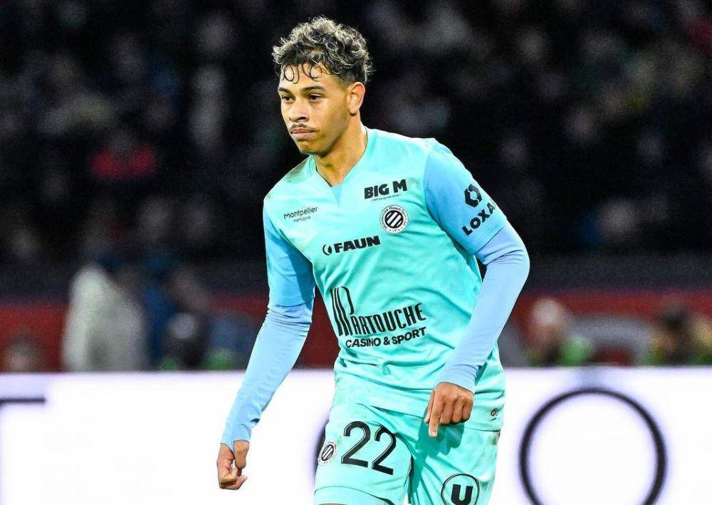 Khalil Fayad saat memperkuat Montpellier di Ligue 1. (instagram.com/khaliil.fayad)