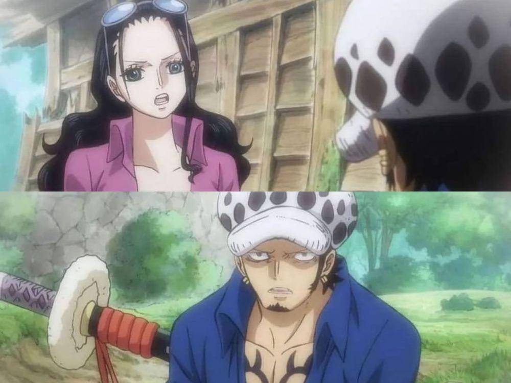 Law dan Robin di awal Arc Wano (doc.Toei Animation/One Piece)