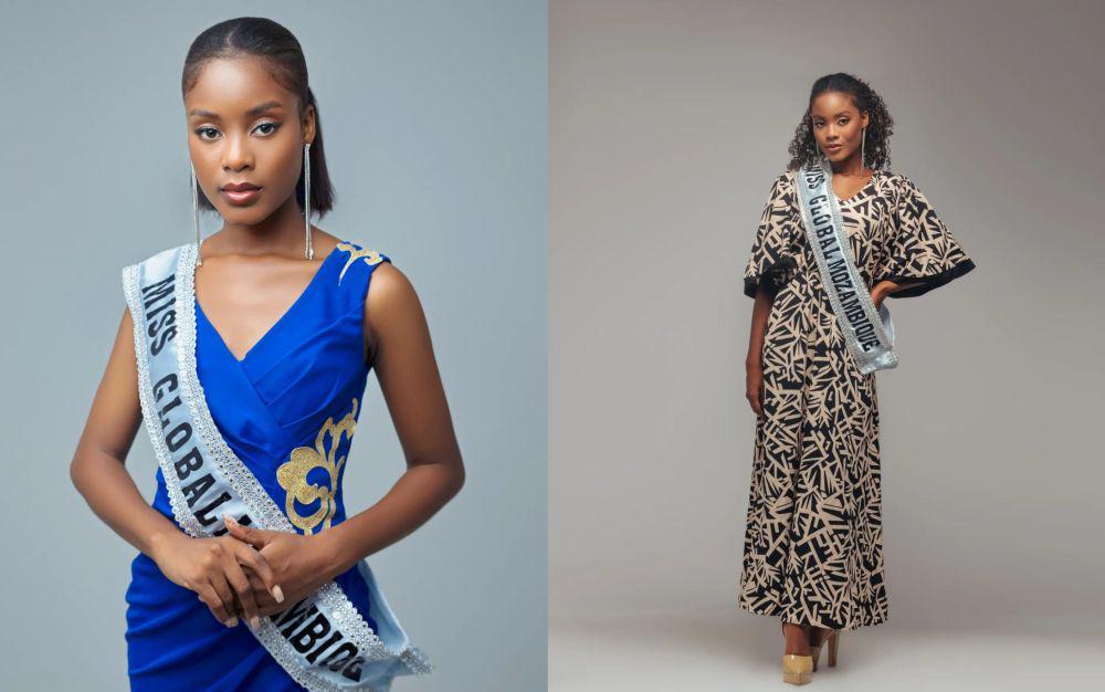 7 Potret Quelusha Nafta Miss Global Mozambik 2023, Eksotis!