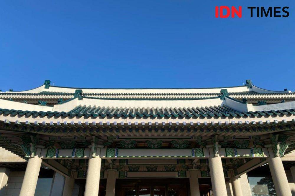 Suasana Blue House (Cheong Wa Dae) di Korea Selatan (IDN Times/Besse Fadhilah)